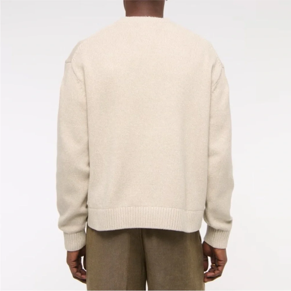 Abercrombie & Fitch Cream Guinness Crewneck - Picture 4 of 6